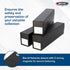 BCW QuickFold Card Boxes for Sleeved Cards, 6 Pack, Magnetic Closure Storage Box for 500 to 1200 Cards