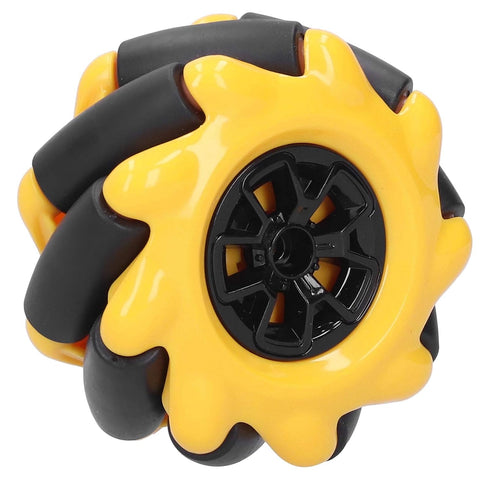 Mecanum Wheel Robot Kit, Omnidirectional Wheels Smart Robot Car Chassis Kit, Diameter 60mm for TT Coupling (2 Pair)