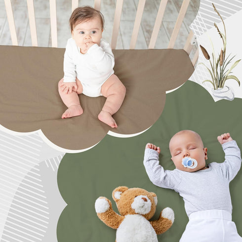 4 Pack 32 16 4 Inches Set CroBlissful Mallard Duck Bassinet Sheets x x Hunting Stretchy Neutral Fitted Sheets Mallard