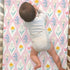 ZoUbqchY 28"x52" Summer 2 Pack Boho Floral Spring Baby Crib Sheets for Boy Girl Colorful Wildflowers Patchwork Soft