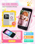 3.5'' 3 4 5 6 7 8 3-8, Kids Smart Phone for Girls, Touchscreen Kid Phones Toys for Girls Years Old, Christmas Birthday
