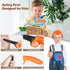 Cardboard Construction Kit for Kids, 425 Piece Crafting Activities, Inventable Cardboard Cutter with Building Tools