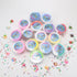 15 Pack Two-Toned Butter Slime Kit for Girls, Super Soft Non-Sticky Toy, DIY Educational Slime Toys