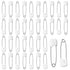 Xinjoduz 100 Pieces Diaper Pins for Cloth Diapers, 1.6 Inch Plastic Head Baby