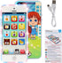 Cooplay Learning Smart Phone Toy - Music Lullaby Touch Screen Type-C Rechargeable for Toddler Baby