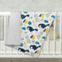30 40 Inch Baby Blankets for Boys, Dinosaur Super Soft Nursery Minky Blanket for Newborn Baby, Double Layer with Dotted