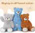 Tezituor Big Teddy Bear 4 Feet, Soft Giant Stuffed Animal Life Size 47 Inch Plush Bear Toy for Valentine's Day Gift