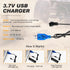 VICMILE 3.7V 2000mah 2Pack 2 SM-2P 15C DE45 DE42 Li-ion Battery with USB Chargers Plug RC Recgargeble Battery