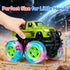 Gift:2 Pack 2-4, 4-8,Pull 3+ 3 SEPHIX Monster Truck Toys for Toddler Boys Trucks for Boys Age Light-Up Wheels Monster