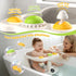 Cetuai 8-18 Baby Bath Seat for Months, Non-Slip Toddler Bath Chair with Suction Cups & Temperature Display, Ergonomic