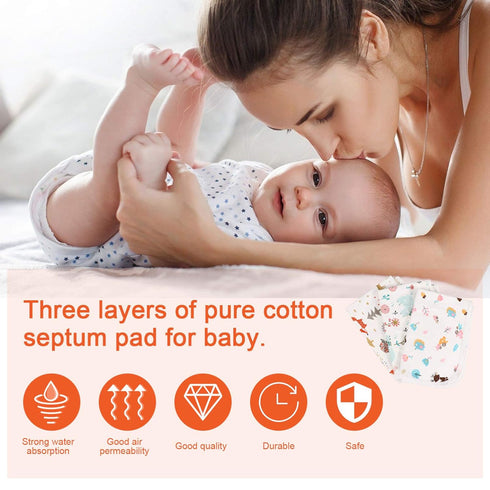TOYANDONA Baby Diaper Changing Pad 3pcs, Infant Urinal Mats Urinal Bed Pad Changing Diaper Mat for Newborn
