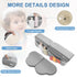 Elbow Set Roslim Bath Kneeler and Rest Pad - Quick Dry Soft Bath Mat Bundle - Non-Slip Durable Foam Kneeling Pads