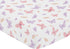Sweet Jojo Designs Fitted Baby Crib Sheets (Pink and Purple Shabby Chic Butterfly) for Girls, Infant Nursery, Toddler