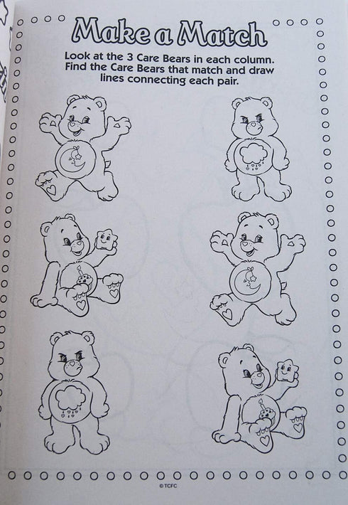 Care Bears Fuzzy Friends Coloring and Activity Book - 80 Pages