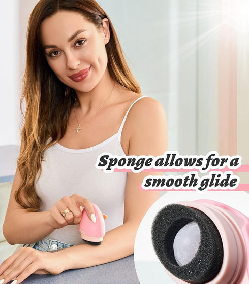 Sunscreen Applicator for Kids, Roll on Sponge Applicator for Sunscreen, Sunblock Buddy Brush Set, Pink