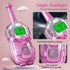 VARLEA 2 Pack,Walkie Flashlight,3-12 Gift,3 Mini Robot Kids Walkie Talkies Talkies for Kids with Backlit LCD Year Boy