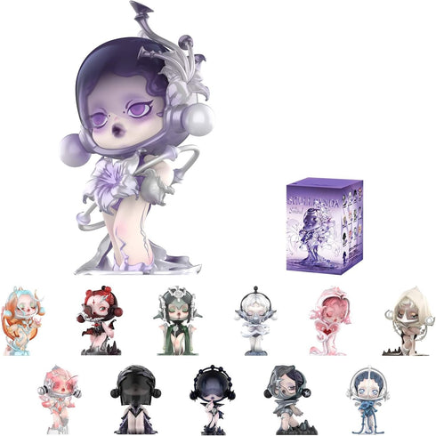 POP MART SKULLPANDA The Sound Series Figures, Blind Box Collectible Action Figures for Home Decorations