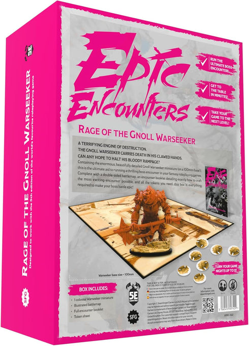 Steamforged Games Epic Encounters - Rage of The Gnoll Warseeker