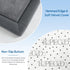 50"x50" 1.3" Baby Play Mat for Floor Nursery Rug Muscle Mat Area Rug Playroom Rug Playpen Mat Memory Foam Thick