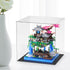 CAXIMSY Sets Set Adults3320 Cherry Blossom Bonsai Tree Building Block with Acrylic Display Box Chinese Architecture