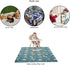 135x140 cm Joyo roy Floor Mat Splat Mat High Chair Mat Waterproof Mat Play Mat for Toddlers Splat Mat for Under High
