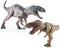 2Pcs Dinosaur Set, 15.7" Tyrannosaurus Rex and 12.2" Realistic T-rex, Educational Action Figures