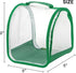 ZOOFOX 2 Pack Monarch Butterfly Habitat, 8" Small Collapsible Insect Mesh Cage Terrarium