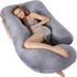 HychYAYA 60 Inch Full Body Pregnancy Pillows for Sleeping Cooling Pregnancy Pillow,U Shaped