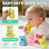 6-12 9 Baby Bath Toys for Babies Months | Sealed, No Hole & Mold Free Bath Toys for Toddlers | Soft & Safe Floating
