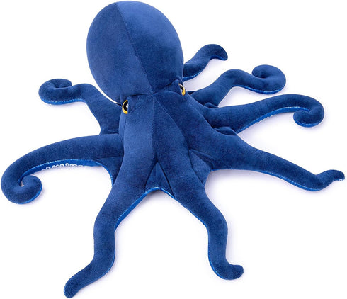 ZHONGXIN MADE Simulation Octopus Plush Toy - Blue 18" Soft Real Life Octopus Stuffed Animal for Children