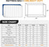 4 Crib Mattress Storage Bag Heavy-Duty Mil Thick Waterproof Moving Bag Strong, Tear-Resistant Protective Cover for Baby