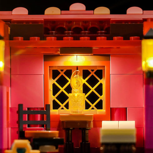 Upgraded LED Light Kit for Lego The Magical Madrigal House Building Set, Compatible with Lego 43245 (Model Not Included)