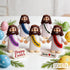 30 Pack 5 Little Jesus Figures Easter Religious Toys - Tiny Jesus Figures, Color Mini Jesus Figurines in Bulk, Baby