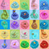 FJAZUFSA 54 Pack Butter Slime Toy kit, Super Soft and Non-Sticky,Very Suitable Birthday Gifts for Boys and Gir,Party