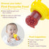 WAJIAYON Baby Fruit Feeder Pacifier (3 Pack) - Silicone Teether Feeder for Infants, Baby Feeding Essentials