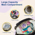 Duryarhall Diaper Bag Tote, Large Capacity Baby Diaper bags with Changing Pad, Travel Baby Diaper Bag with Pacifier