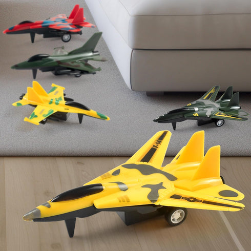 12 Pack Pull Back Airplane Toy for 3 Year Old Boy - Airplane Kids Party Favors and Die Cast Airplanes