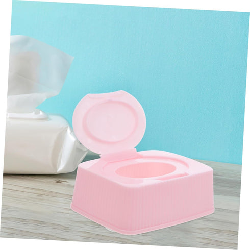Travel Wet Wipes Storage Box - Flip Holder for Makeup and Nursery