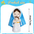 Yelakey Guardian Mary Plush Jesus Doll - Perfect for Baptism and Religious Events