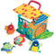 Manhattan Toy Put and Peek Birdhouse Soft Activity Toy, 7.5 x 7.5 x 9 Inches