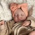 YuDill 17 Inch 3+ Realistic Baby Doll for Girls Age Full Vinyl Washable Body, Soft Touch, Closed Eyes Lifelike Toy Gift
