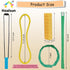 12 Pack, Sensory Chew Necklaces Stretchy Chewy Necklace Sensory Toys for Kids with Autism, ADHD, Biting, Teething