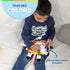 Buckle Toys - Bessie Cow, Learning Activity Toddler Plane Travel Essential Toy for Motor Skills Development