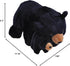 15" Wild Republic Mom & Baby Black Bear Plush, Stuffed Animal, Plush Toy, Gifts for Kids