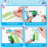 SANANT 28 Pack Valentines Day Gifts For Kids, Airplane Launcher Toys with Cards for Kids Classroom Exchange, Valentines