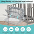 35.4" NUTIKAS Crib Rail Guard for Toddlers - Toddler Bed Rails Convertible Safety Side Protector Swing Down Mesh