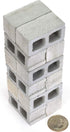 12 Pack, 1/12 Acacia Grove Mini Cinder Blocks, Scale