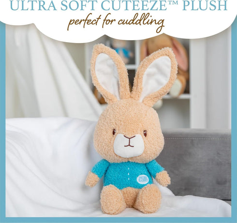 KIDS PREFERRED Beatrix Potter Peter Rabbit Cuteeze Bunny Stuffed Animal Soft Plush Toy for Baby and Toddler Boys and Girls – 12 inch