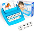 Matching Letter Game for Kids, 2 in 1 Educational Toys for Alphabet Spelling & Reading, Flash Cards
