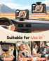 Fodkh 7-Inch 1080P 150 Car Baby Camera for Seat: HD Rear Facing Camera for Backseat - Wide Angle View with Ultra-Clear
